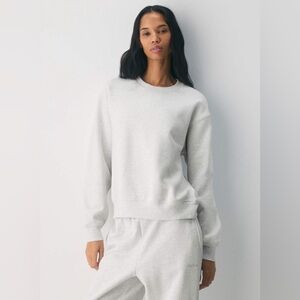 Cozy Sweatfleece Perfect Crew Sweatshirt